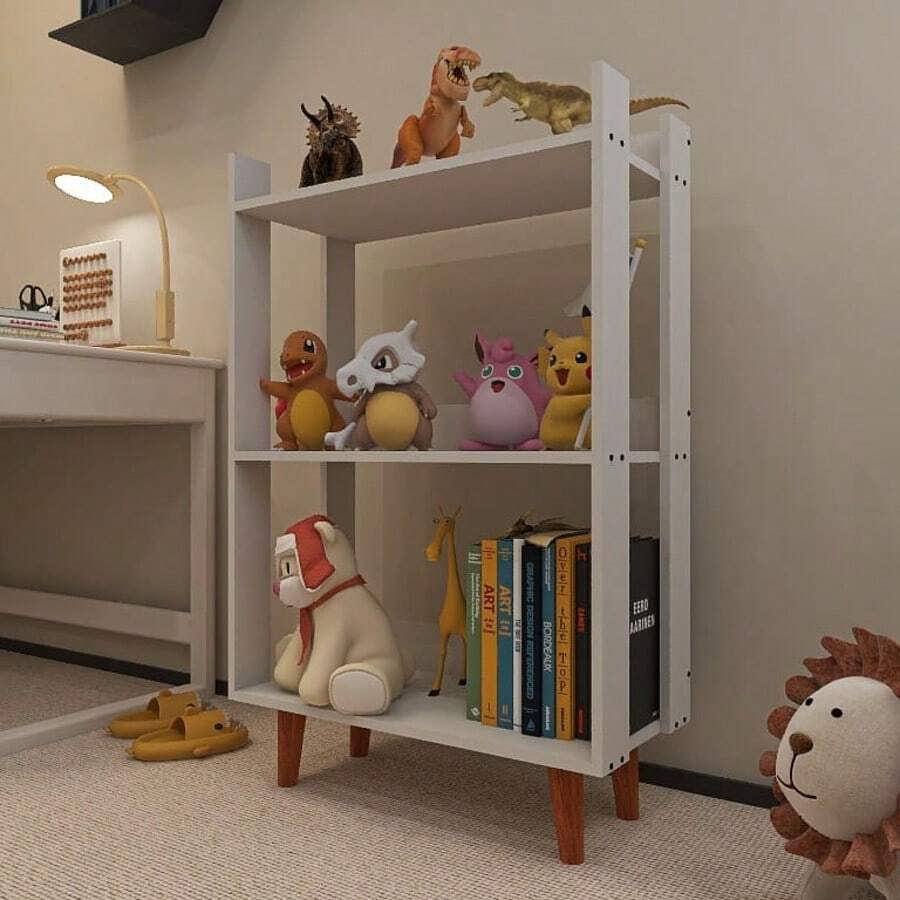 Armário Multiuso MDF Organizador para Lavanderia Cozinha Quarto Estante Nicho Sapateira - FullDecor Mod. 0704