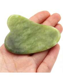 1pc Facial Gua Sha Massage Tool, Acupoint Muscle Cell Repair Slimming Face Beauty Quartz Stone Gua Sha Board - Multicolor - View 7