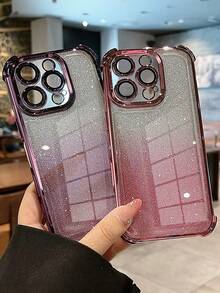 MewTrek 奢華電鍍手機殼，夏季新款時尚矽膠防震保護軟殼，適用於 iPhone、Galaxy、Honor Reno，男女通用 2026 - 紫色 - 查看 5