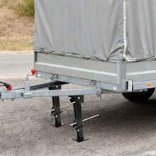 Pair Of Telescoping Trailer Stabilizer Jacks, 800 LB Capacity, RV Camper - Default - View 4