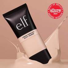 E.L.F.Liquid Poreless Putty Primer + Cica| Face Primer For Gripping Makeup, Visibly Reducing Redness & Soothing Skin, Vegan & Cruelty-Free - Original - View 2