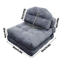 Futons - Grey - View 5