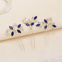 3pcs Casual Party Elegant Iron Hair Sticks Bridal Wedding Hair Accessories All Seasons - Multicolor - View 13