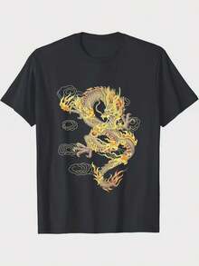 Men Sports Tees & Tanks - 黑色 - 查看 1