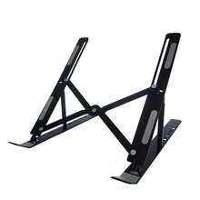 Soporte para portátil plegable con altura ajustable, elevador portátil con refrigeración y soporte - Ver 1