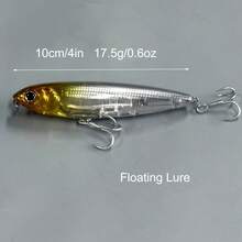 3pcs Fishing Lure 10cm 17.5g Floating Pencil Bait - Multicolor - View 5
