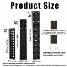 2pcs Wall Mounted Baseball Cap Storage Rack - Strong Adhesive Hooks, Multi-Layer Storage Display Rack, Can Hold Up To Multiple Caps, Perfect For Closet, Door, Bedroom - Black And White, Wall Mounted Cap Rack, 1/2pcs - Multicolor - View 7