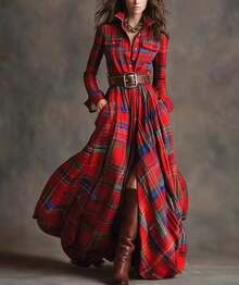 No. 11 Christmas Red - With Belt