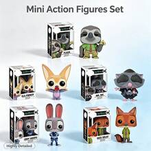 Disney Zootopia 2 Judy Hopps Desktop Figurine Doll Wholesale Vinyl Doll Anime - Ornament - View 2