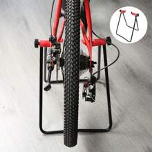 Mountain Bike Triangle Standing Parking Rack, Road Bike U-Shaped Folding Repair Stand, Cycling Equipment - Multicolor - View 2