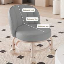 Senmeo Vanity Stools - Grey - View 5