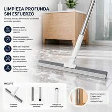3-In-1 Adjustable Window Cleaner Mop With Extendable Handle - A - View 9