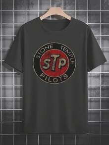 Men Sports Tees & Tanks - 黑色 - 查看 1