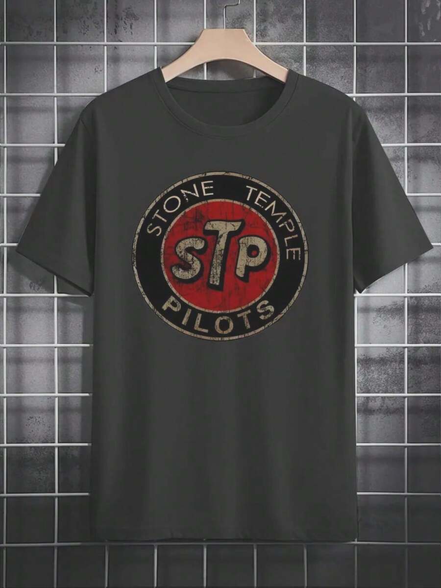 Men Sports Tees & Tanks - 黑色 - 查看 1