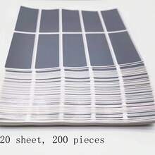 200PCS Scratch Off Stickers, Self-Adhesive Metallic Scratch-Off Labels For DIY Cards, Prize Cards, Reward Cards, Party Games, Birthday, Wedding, Classroom Rewards, Coupons And DIY Crafts 10/50/100/500PCS - Multicolor - View 11