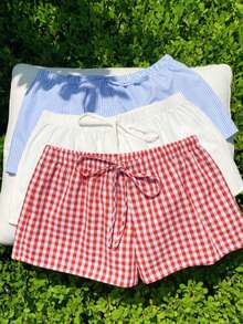 Women Shorts - Multicolor - View 3
