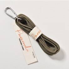 3mm Paracord, High Density Polyester Shell + Nylon Core, Wear-Resistant Outdoor Multi-Purpose Rope, 5m Long, Suitable For DIY Weaving, Bracelet Making, Camping, Hiking, Tent Tying, Backpack Hanging Strap And Outdoor Survival Crafts - Multicolor - View 14