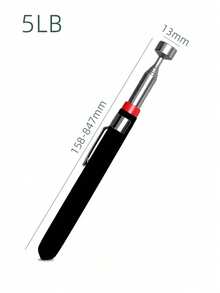 Extendable Magnetic Pickup Tool, Suitable For Hard-To-Reach Places - A - View 1