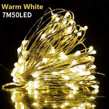 1 Set Outdoor Solar String Lights, Fairy Lights - 300/200/100/50 LED Outdoor Small Lights, IP44 Waterproof Rating, 8 Modes Selectable. Copper Wire String Lights, Suitable For Garden, Yard, Tree Decoration, And Christmas Or Wedding Celebration Decor - Solar Copper Wire Lamp - View 15
