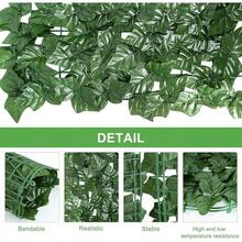 1m*3m Privacy Hedge Wind Screen, Artificial Ivy Leaves Balcony Leaf Fence - 3Mx1M - View 7
