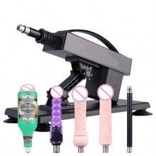 Sex Machine Thrusting Sex Machine For Man,Adult Sex Toys With 5 Accessories Sex Machine For Women Automatic Dildo Sex Machine With Realistic Dildo,With 3XLR Connector - US A Type Plug(110-127V) - View 1