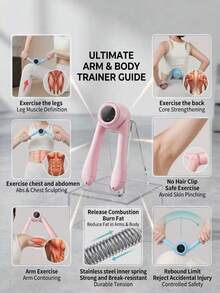Fortalecedor Inteligente Moldea Brazos Mujer Entrenamiento - D - Ver 8