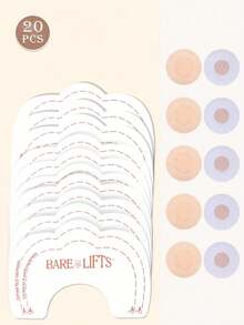 10/20/30pcs Invisible Lifting Breast Tape, Self-Adhesive Summer Lifting Breast Tape, Essential For Travel And Vacation - Multicolor - View 8