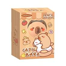 1pc Mini Capybara Pencil Sharpener, Cartoon Capybara Pencil Sharpener For Kids, Ideal For Stationery, Gifts And Prizes, Perfect For School And Office Use - Random Color - View 6