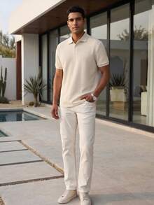 Men Polo Shirts - White - View 6