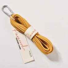 3mm Paracord, High Density Polyester Shell + Nylon Core, Wear-Resistant Outdoor Multi-Purpose Rope, 5m Long, Suitable For DIY Weaving, Bracelet Making, Camping, Hiking, Tent Tying, Backpack Hanging Strap And Outdoor Survival Crafts - Multicolor - View 25