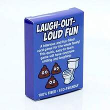 Haha Laughing Game, A Fun And Entertaining Card Game Suitable For The Whole Family, Easy To Learn - Royal Blue - View 3