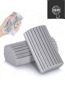 6/4/2/1pc Kitchen Cleaning Dust Removal Sponge Wet Tool Reusable Magic Dusting Sponge Duster For Cleaning Blinds, Glass, Baseboards, Vents, Mirrors, Window Tracks, Bathroom, Kitchen Durable Absorbent Sponge Kitchen Essential - Multiple Styles - View 14