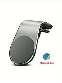 L-Shaped Magnetic Phone Holder, Used For Car Magnet Phone Holder, Car Mobile Holder, Air Outlet Holder - A - View 12