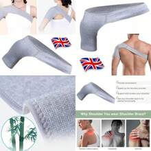 Compression Shoulder Brace Adjustable Shoulder Support Strap Daily Support - UK-c377003 - View 2