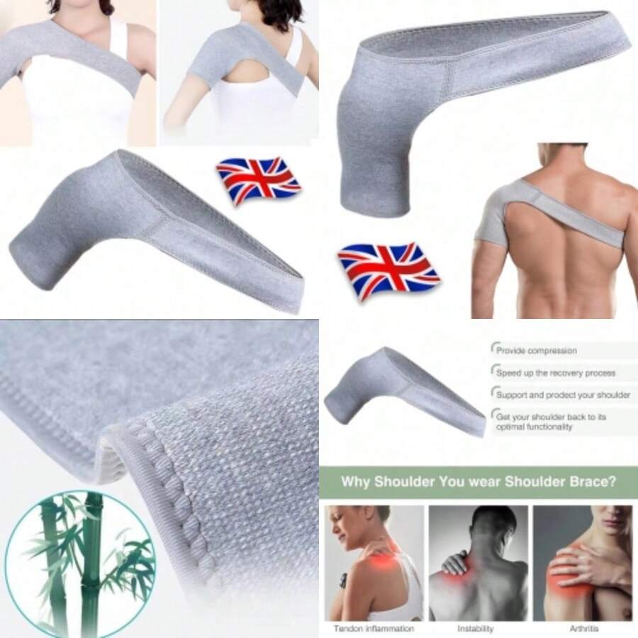 Compression Shoulder Brace Adjustable Shoulder Support Strap Daily Support - UK-c377001 - View 1