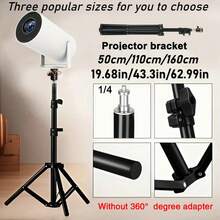 Adjustable Projector Tripod Stand For HY300/ YG300-50/ 110/ 160Cm Adjustable Height, Sturdy Connectors, Portable Floor Tripod For Projectors & Cameras | Gift For Christmas, Thanksgiving & Birthdays - View 2