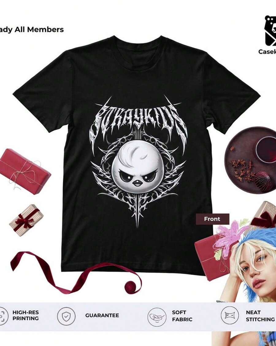 Women T-Shirts - 黑色 - 查看 1