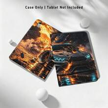 跑車 UV 列印平面圖案，相容於 保護殼 / MatePad 11.5 2025 / MatePad SE 11 吋 / Honor 平板保護殼 / Honor 9 / 10 / X8A / Pad SE 11 吋 (2023) / Pad 2 / A9 / 11th Gen A16 保護殼 - 款式11 - 查看 8