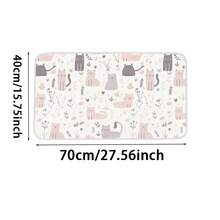 Foldable Portable Ironing Pad, Funny Cat Print Ironing Mat, Multi-Functional Hanging/Flat Dual Use, Ironing Pad, Space-Saving Small Ironing Board Alternative, Suitable For Home And Travel Ironing Clothes - Funny Cat - View 13