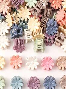 30/50 New Mini Hair Accessories With Small Braided Hair Clips (Color Random) - Multicolor - View 6