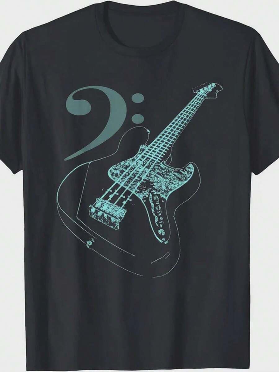 Men Sports Tees & Tanks - 黑色 - 查看 1