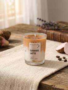 Coffee Cup Gel Candle (Iced Coffee/Caramel Latte, Subtle Fragrance), Decorative Scented Candle, Burns For 12-30 Hours, Creative Gift For Men And Women, Can Be Used As Candle Holder, Home Decor, Suitable For Living Room, Bedroom, Bathroom, Office, Dining Table And Other Home Decor, Relaxation And Meditation, Self-Care, Gift For Coffee Lovers, Ideal For Valentine's Day, Mother's Day, Father's Day, Birthday, Christmas, Wedding, Housewarming And Other Occasions, Back To School, Wedding/Autumn/Winter Vintage Decor, Autumn/Winter Essential - Multiple Styles - View 15