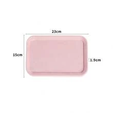 1pc Pink Soft Anti-Scratch Velvet Jewelry Storage Display Tray, Multi-Size Nesting Stackable Jewelry Display Tray, Suitable For Rings, Necklaces, Bracelets, Earrings, Studs, Bangles, Jewelry Store Display, Vanity Storage, Live Stream Display - Pink - View 13