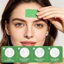 Self-Adhesive Herbal Sleep Forehead Patch - Disposable Facial Elastic Patch - Forehead Specific - Full Disposable Facial Elastic Patch - Forehead Specific - F…Face Applicable - Individually Packaged, Clean And Hygienic - Com, Face Mask - Multicolor - View 5