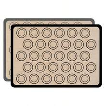 2PCS Non-Stick Macaron Silicone Baking Mats, Standard 16.5*11.6 Inch Size Home Baking Mats, High Temperature Resistant Material Supports Oven Baking, Smooth Non-Stick Surface Easy To Release, Reusable And Dishwasher For Easy Cleaning, Suitable For Cookies, French Macarons Baking, Essential Non-Stick Baking Tool For Macaron Makers And Baking Enthusiasts, Soft And Foldable For Storage - View 16