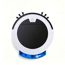 Smart Path Planning Dual Rotating Vacuum Mop, Intelligent Cleaning Machine, Hands-Free, Automatic Bow-Shaped Route Planning To Reduce Missed Areas, Phone Control Start/Stop And Mode Switching, 4500Pa Suction And Large Dust Bin For Full Coverage Cleaning | Perfect Gift For Parents, Family, Friends On Halloween, Thanksgiving, Christmas And Other Holidays - Black and White - View 13