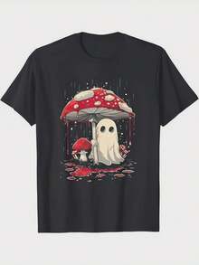 Men Sports Tees & Tanks - Black - View 1