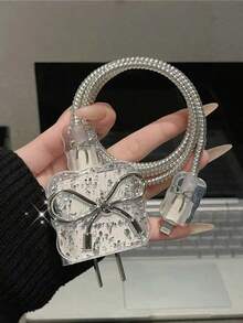 Silver Big Bow