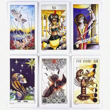 Tattoo Cards Tarot Cards Fortune-Telling Prophecy Oracle Cards Playing Cards Games - White - View 3