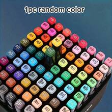 Dual-Tip Alcohol Marker Set, 60/24/48/36/80 Colors - Ideal Choice For Artists And Students, Vibrant Sketching Pens With Dual Tip Thickness, Mother's Day Gift, Artist Painting Set | Vibrant Markers | Alcohol-Based Ink - Sets - View 14